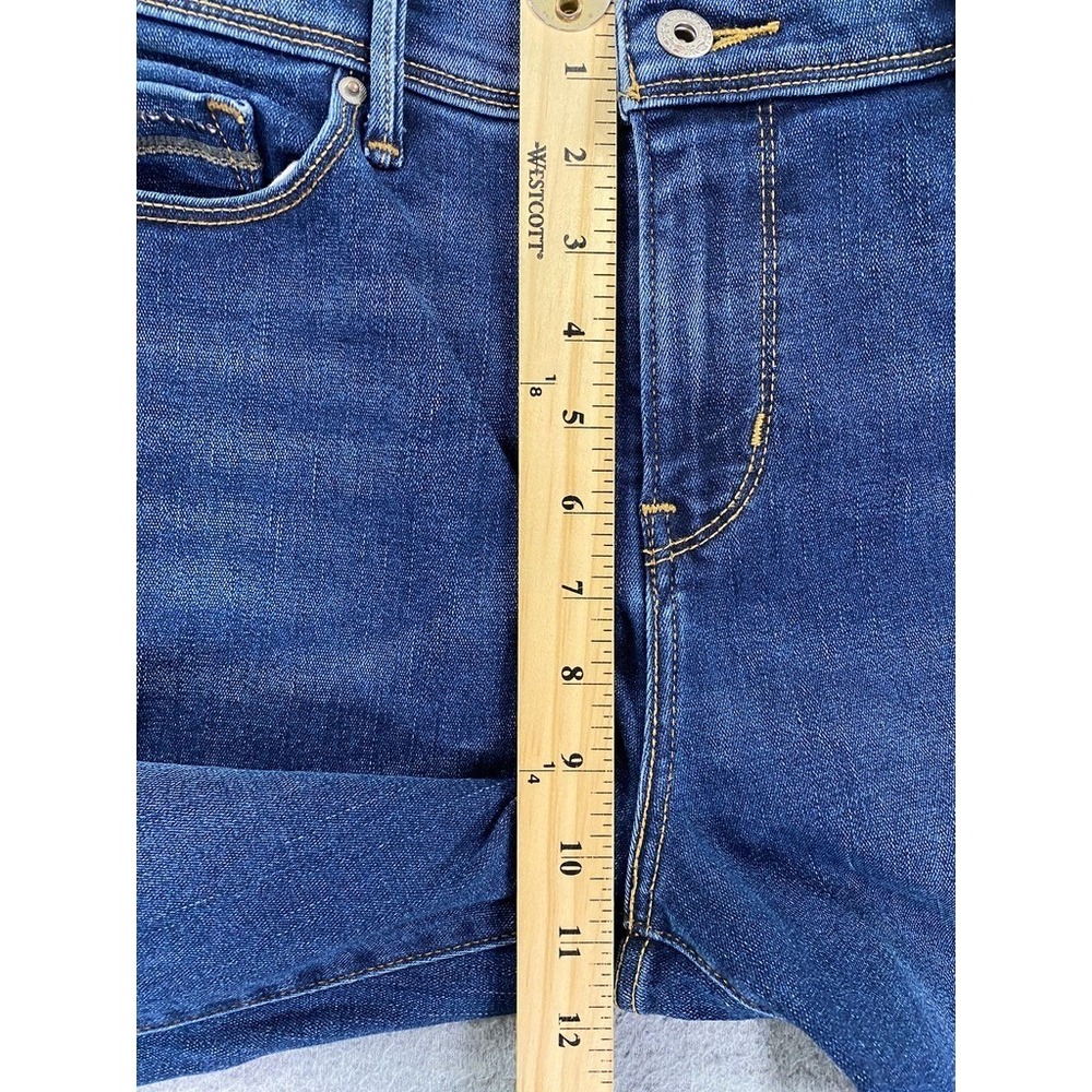 Levis Perfectly Slimming 512 Bootcut Jeans Size 10 (29x33) Dark Wash Cowgirl - Picture 3 of 9